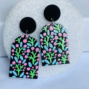 Flower Garden Handmade Earrings