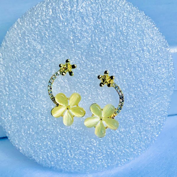 Flower Drop Earrings