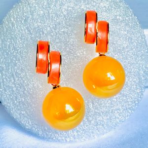 Gold Pearl Earrings