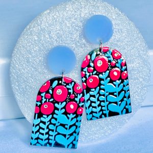 Rose Garden Handmade Earrings