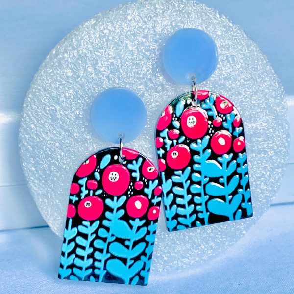 Rose Garden Handmade Earrings
