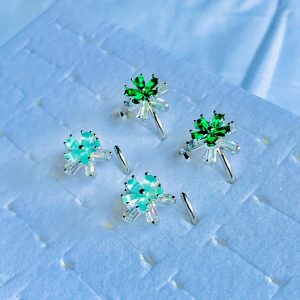 Flower Stone Ring 1pc